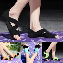 Мягкие женские нескользящие носки для йоги спортивные носки для пилатеса с половинным носком повседневные танцевальные носки для женщин YA88