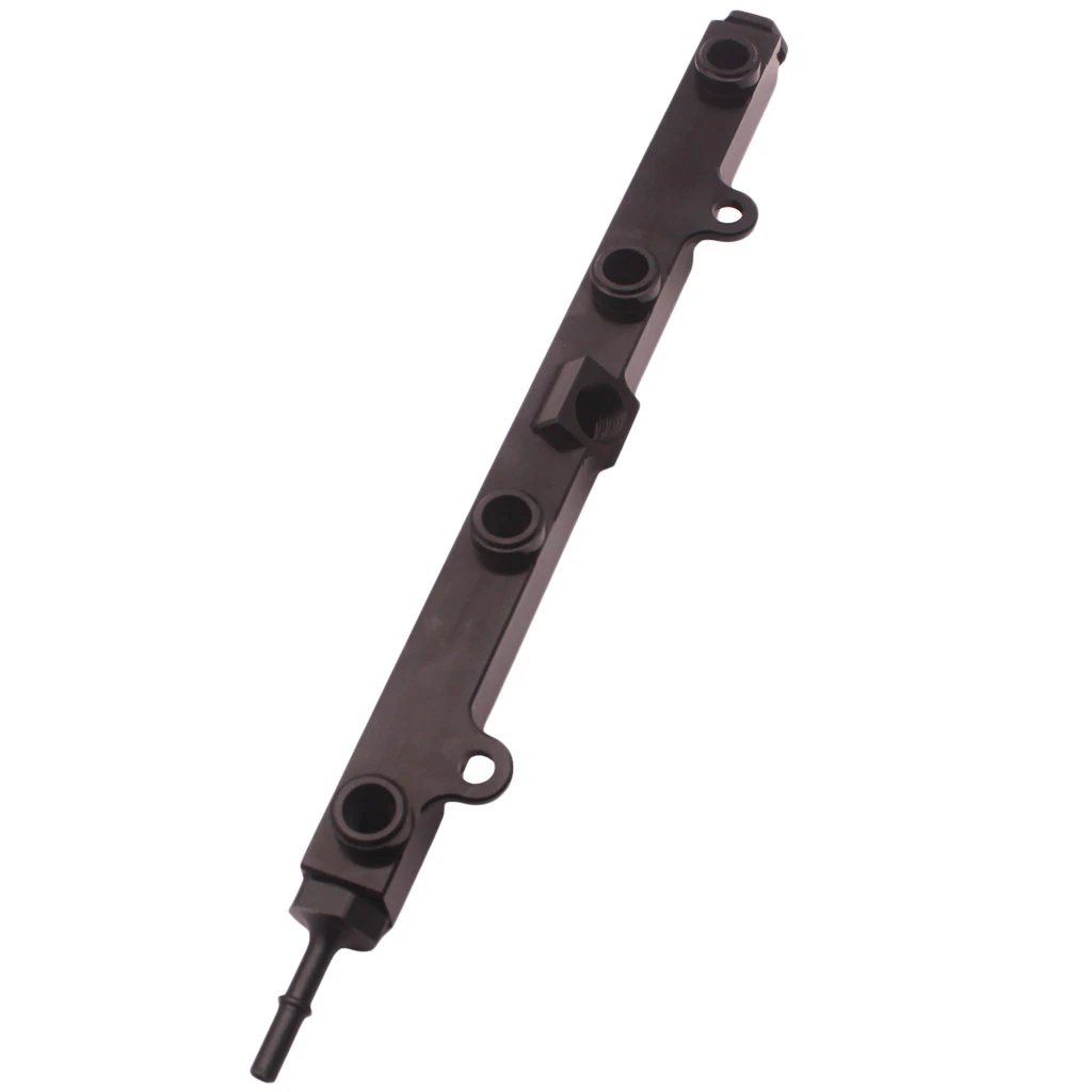 Black Fuel Rail Compatible For  / Acura K20 K24 K-Swap Civic Rsx Series Integra