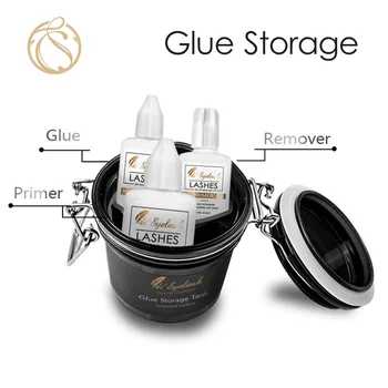 

Eyelash Glue Activated Carbon Storage Tank Eyelash Glue Storage Tank Glue Storage Tank Adhesive Eyelash Extension Makeup Tools