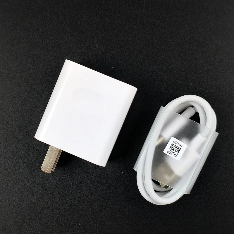 US Charger Set Оригинальное автомобильное зарядное устройство huawei P20 Pro, двойной usb Supercharge, 22,5 Вт, ЕС, адаптер питания, быстрая зарядка, 5А, кабель type-c для P10 mate 9 10 - Тип штекера: US Charger Set