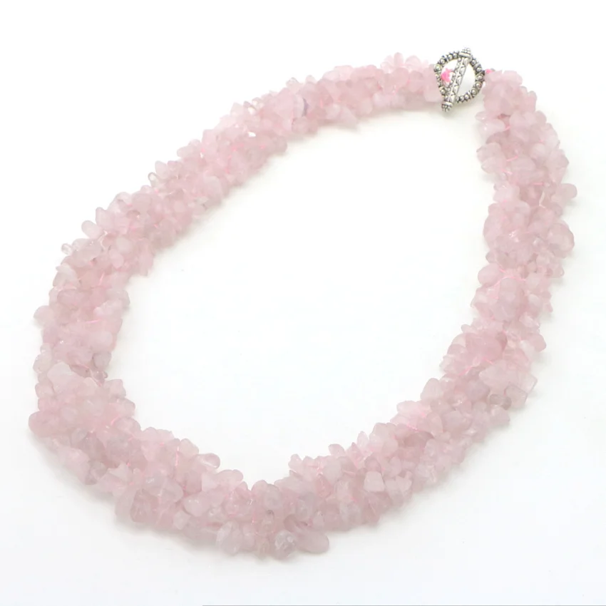 10 Natural Powder crystal Necklace grandma necklace kids necklaces big sister necklace daughter necklaces for girls gemstone necklace silver charms (8)