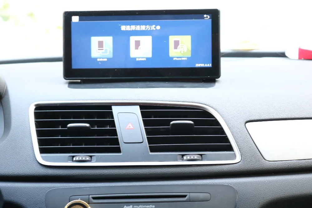 8," Android Сенсорный экран для Audi Q3 2013- с Bluetooth радио gps навигация автомобиля Wi-Fi головное устройство дисплей