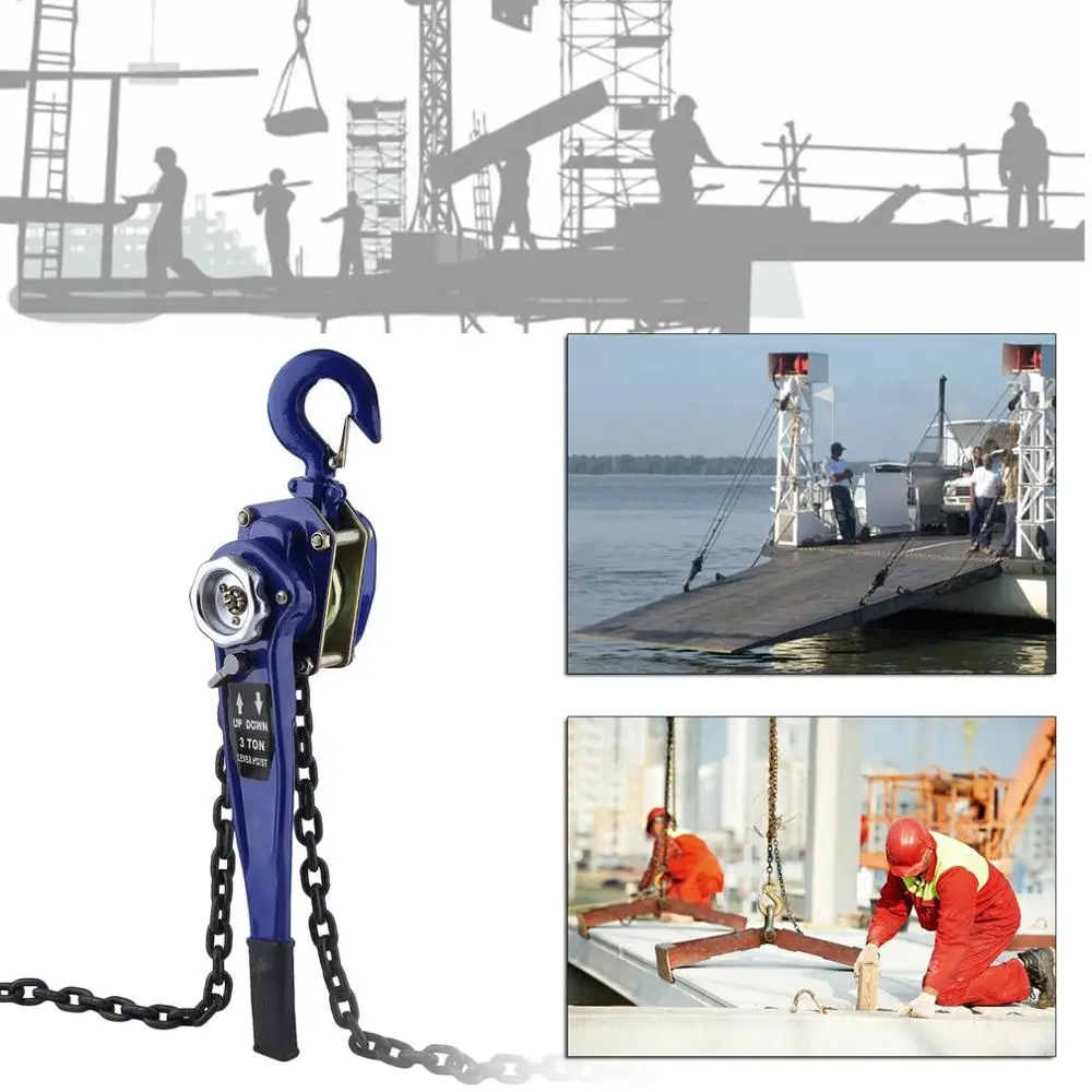 

3T Durable Chain Hoist Professional Chain Lifting Sling Universal Electric Lifting Crane Compact Crane Accessories