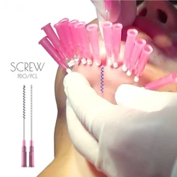 Free Shipping Thread Lift Korea Face Lifting Pdo Plla Pcl Mono 29G30G Tornado Screw 26G27G Mono Blunt 30G25mm