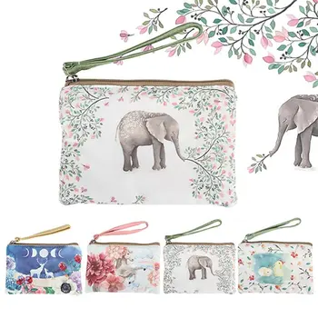 

2018 New Cartoon Women's Purse Ladies Day Clutches Coin Purses Vintage Women Storage Bags Purse For Coins Women Wallet Pouch