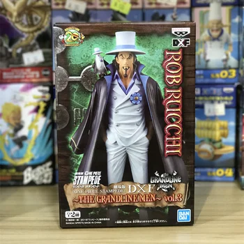 

Original Banpresto One Piece Rob Rucchi Volume 3 DXF The Grandline Men PVC Action Figure model Figurals