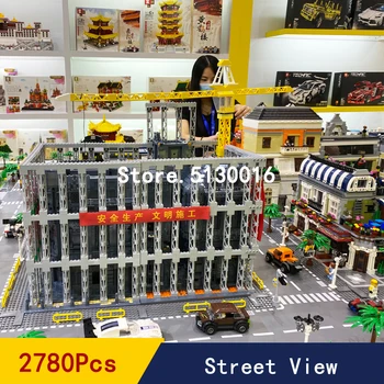 

In Stock 10185 Creator Green Grocer 15008 2462Pcs Street View Model Building Blocks Bricks 84008 30005 99015 Toys 84012 15042