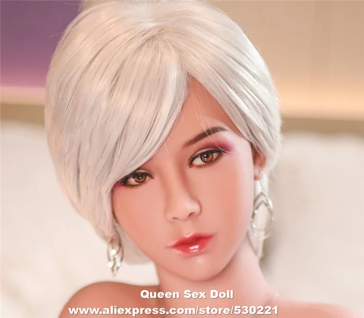 Oral Sex Doll Head Solid Silicone Sexy Doll Heads For Men TPE Doll Fit Body  from 140cm to 175cm - AliExpress