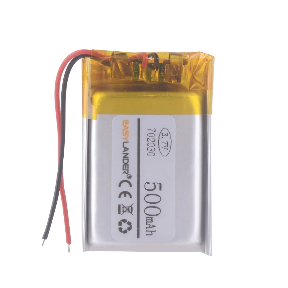 3 7 V 500mAh 702030 литий полимерная ионная аккумуляторная батарея для DIY Mp3 MP4 MP5 GPS Bluetooth