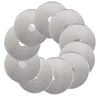 

Rotary Cutter Blades 45mm for Quilting Scrapbooking Sewing Arts Crafts Sharp Durable Steel Blade Replacement Patchwork Tool g35