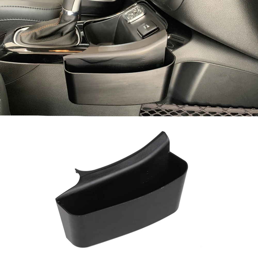 

for Jeep Compass 2017 2018 2019 2020 Car Gear Shift Panel Side Storage Box Organizer Tray Car Interior Accessories Black Styling