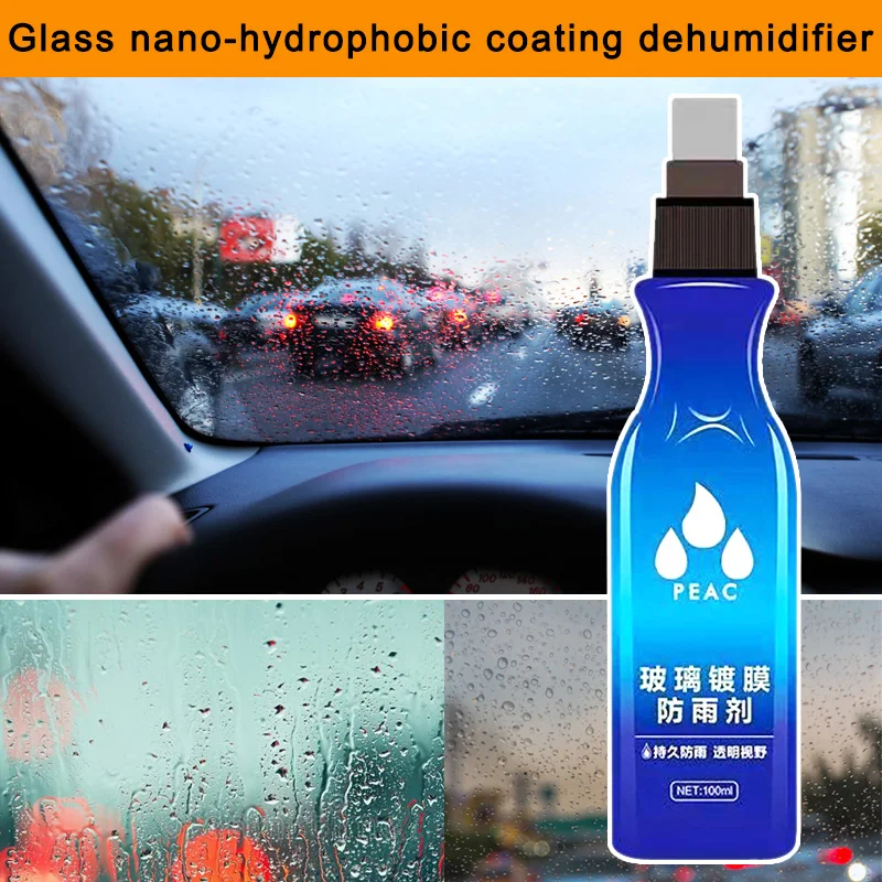 

Newly Glass Hydrophobic Coating Waterproof Agent Spray Cleaner for Window Rearview BF88