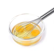 Ручной взбиватель яиц из нержавеющей стали небольшой взбиватель яиц