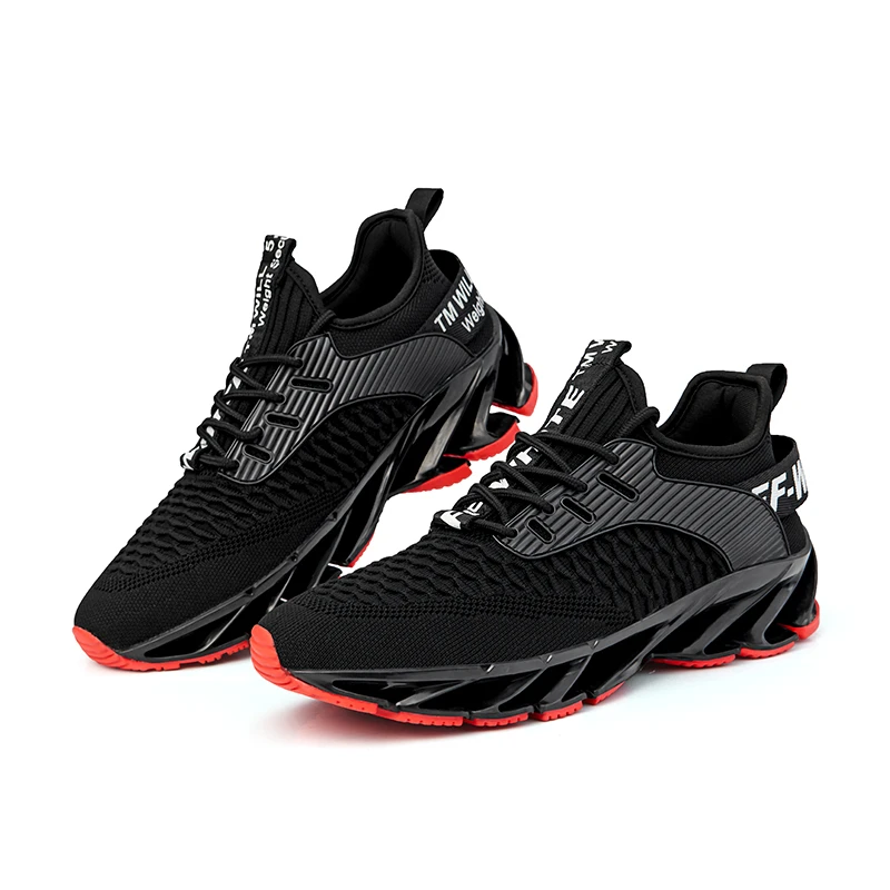 Lightweight Walking Shoes Men Outdoor Sport Shoes Summer Breathable Sneakers Anti-Skid Walk Shoes Fitness Blade Trainers for Man