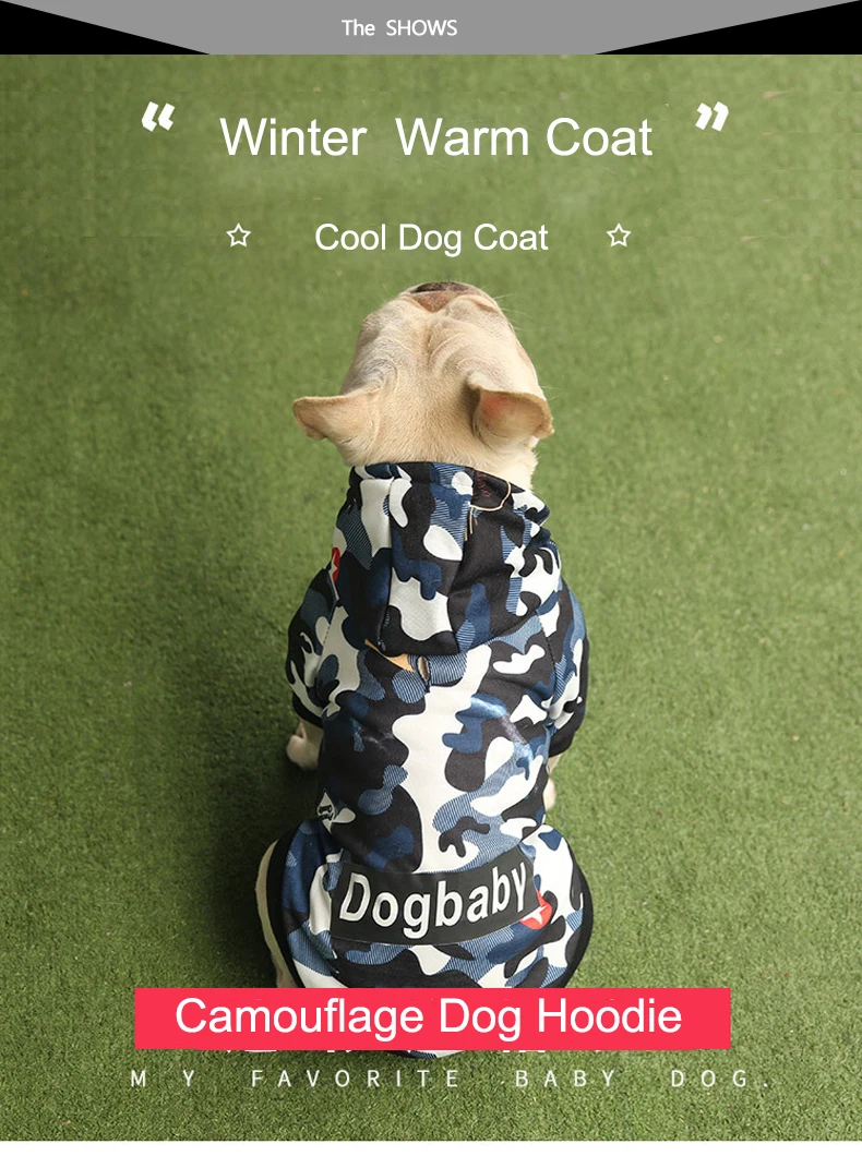 SUPREPET, одежда для собак, куртка для собак, для французского бульдога, зимняя одежда, Одежда для питомцев, камуфляжная Регулируемая куртка для собак, ropa perro