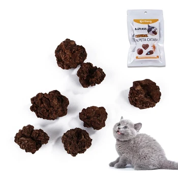 

Cat Catnip Treat Natural Teeth Cleaning Cat Snack Cat Chew Catnip Pet Kitten Chewing Toy Cat mint For Cats Teeth toys