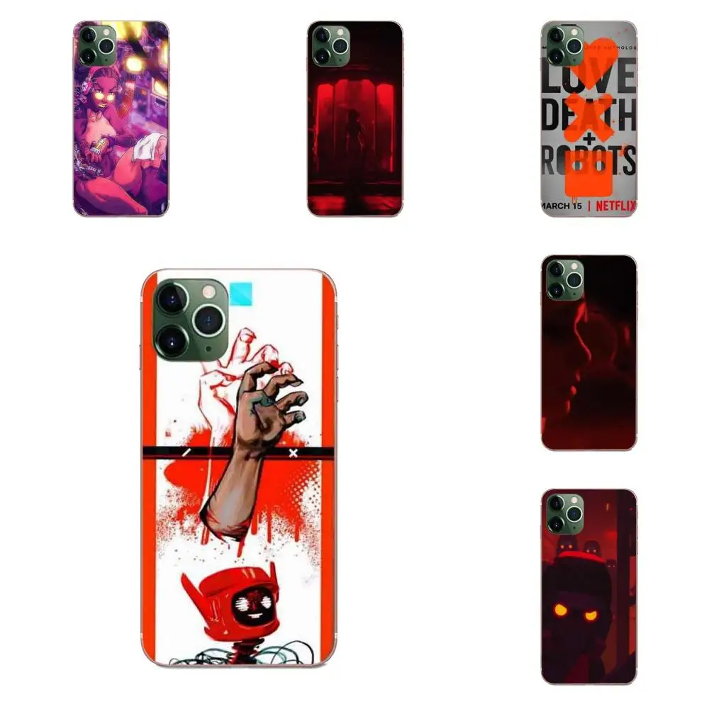 Love Death Robots Tv Show Cover For Huawei Honor Mate 7 7A 8 9 10 20 V8 V9 V10 V30 P40 G Lite Play Mini Pro P Smart | Мобильные