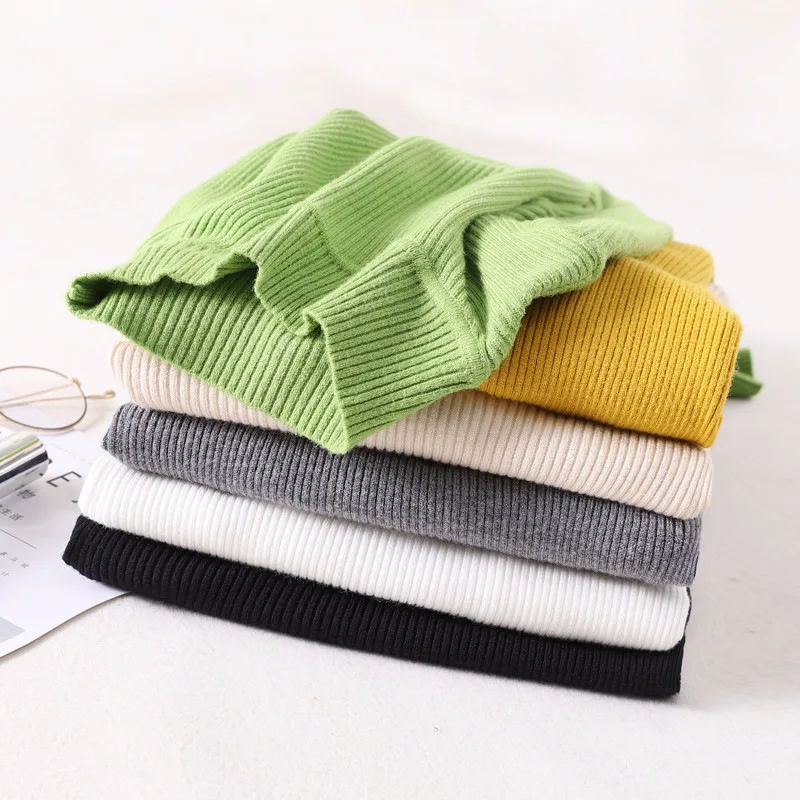 

2019 Photo Shoot Autumn And Winter Pregnant Women Base Versatile in High Collar Warm Sweater