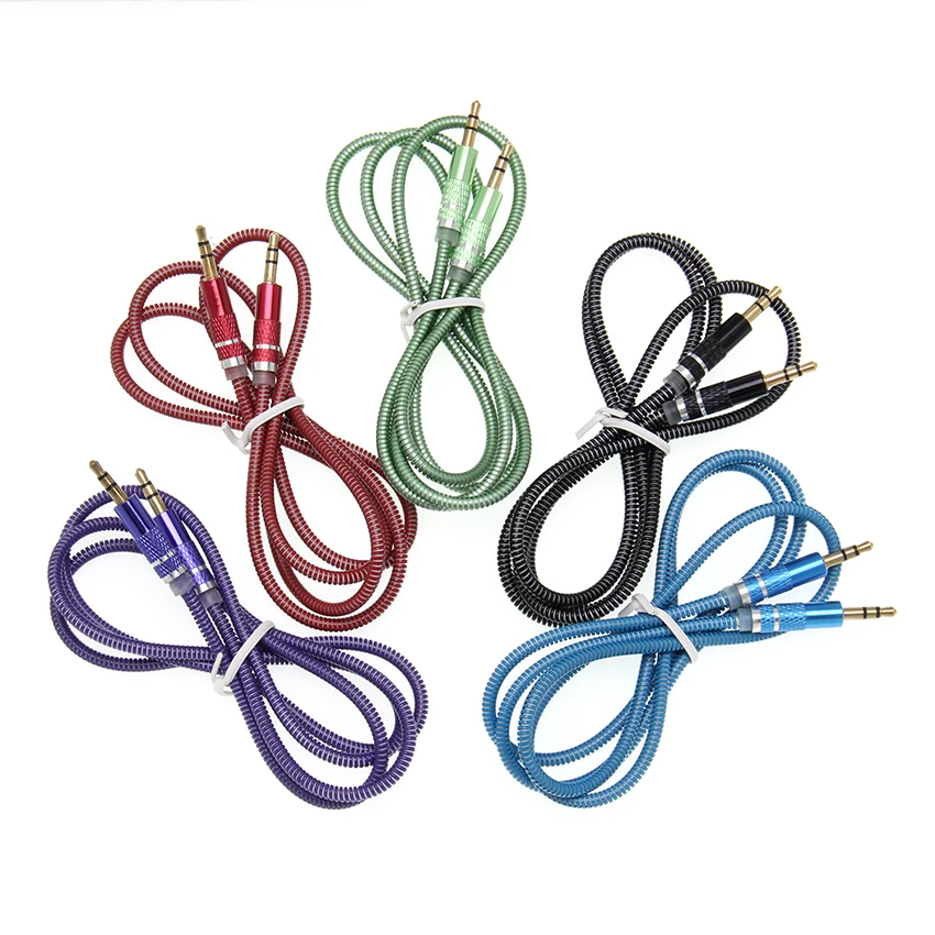 3 5mm Aux Audio Auxiliary Cable Jack Male to Male Plug AUX Cord Wire For Car Headphone Speaker Phones Laptop Computer