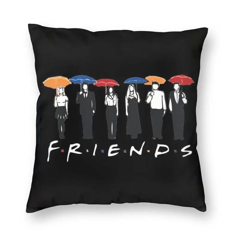 

Classic Friends TV Show Cushion Cover Double Side Printing Floor Pillow Case for Living Room Fashion Pillowcase Decoration
