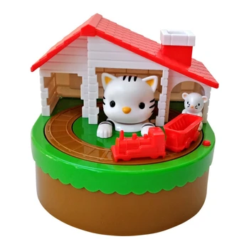 

Electronic Piggy Bank Cute Mouse and Cat Money Box Saving Box Desk Toy for Kids Birthday Christmas Gift