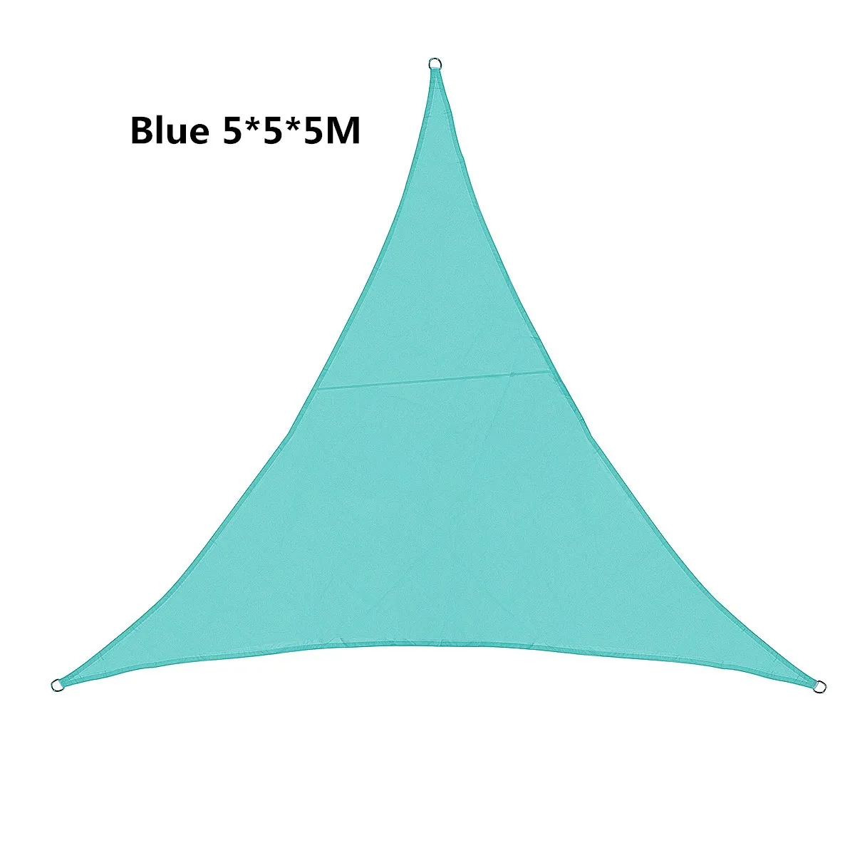 blue 5x5x5m Треугольник солнцезащитный навес тент навес навесы анти-УФ солнцезащитный навес водонепроницаемый Брезентовая палатка портативный Открытый Кемпинг скатерть для пикника - Цвет: blue 5x5x5m