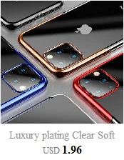 Прозрачный мягкий чехол из ТПУ для iPhone 7, 8, 6, 6S Plus, чехол с поддержкой беспроводной зарядки, чехол для телефона Apple iPhone X, XS, 11 Pro, Max, XR