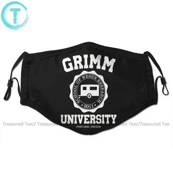 

Grimm Mouth Face Mask Grimm University Facial Mask Kawai Funny with 2 Filters for Adult