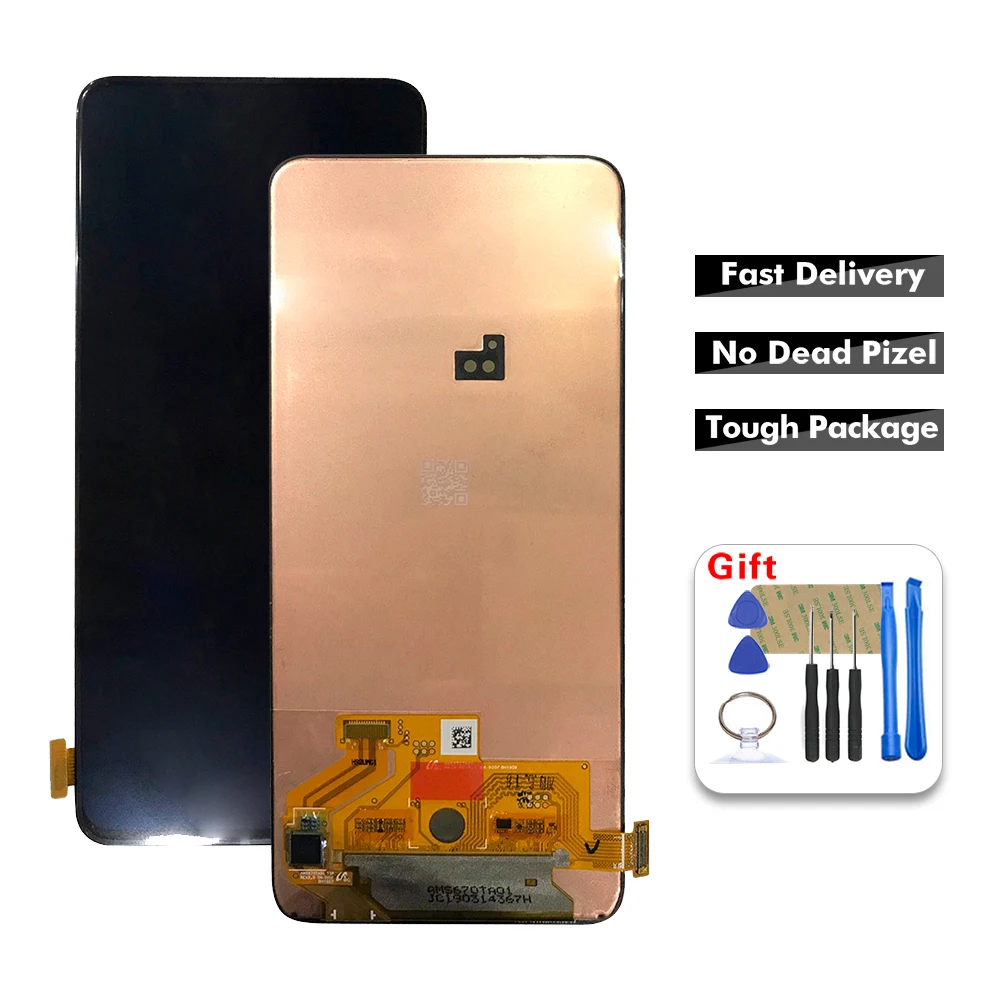 ЖК-дисплей SUPER AMOLED для SAMSUNG Galaxy A80 A805 A805F SM-A805 дигитайзер сенсорная панель экран в