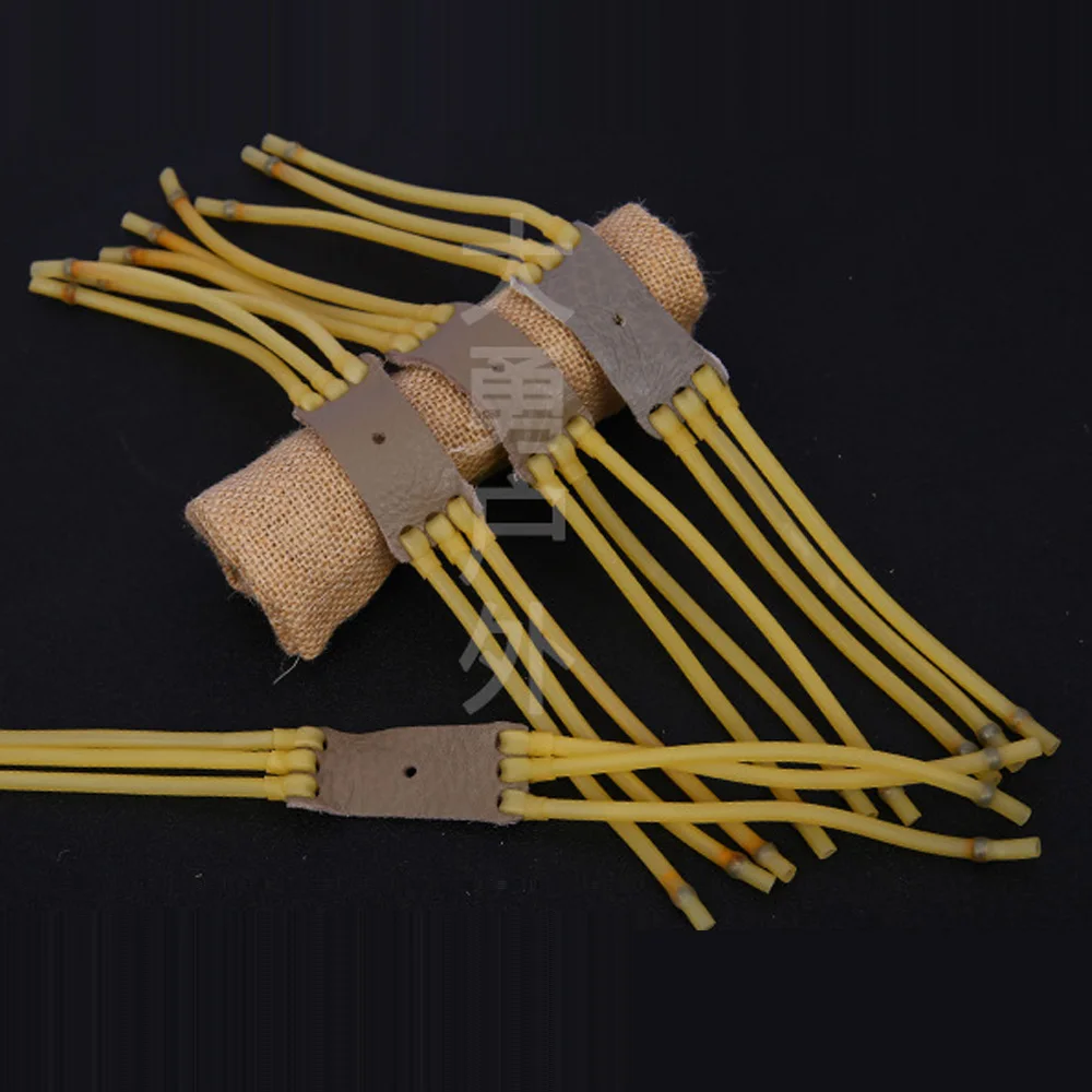 3 шт., Рогатка, резинка, 3050, шесть полос, эластичная резинка, банджи, катапульта, для охоты, рогатки, аксессуары для рогатки