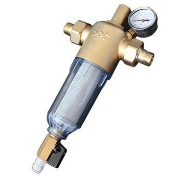 

Water Pre Filter Sediment Filter for Well Water Hose Sediment Filter Reusable Spin Down Sediment Water Filter