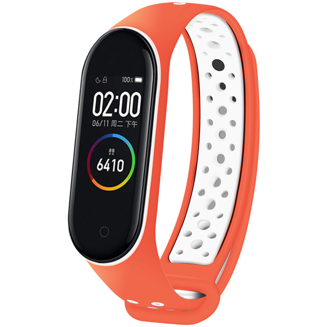 & Cute sport Bracelet For Mi Band 3 correa for miband 3 4 pulseira strap For Xiaomi Mi Band 4 Strap Smart watch Accessories
