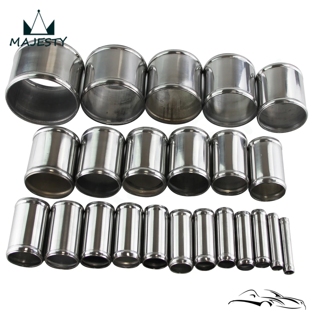 1.5'' 38mm Aluminum Hose Adapter Tube Joiner Pipe Coupler Connector 10PCS L=3'' |