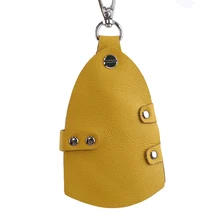 Брелок из натуральной кожи, аксессуары для мужчин, держатель для ключей для женщин, органайзер, сумка-чехол для ключей, сумка, чехол для ключей