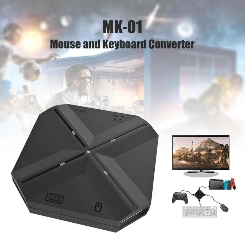  Game Handle Turn Keyboard Mouse Throne Play Chicken Eating Pubg Artifact for Switch / Xbox / PS4 / 
