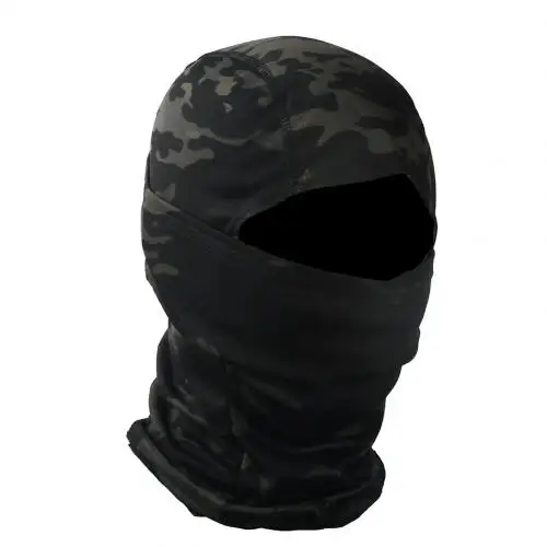 Camouflage Outdoor Cycling Hunting Hood Protection Balaclava Head Face Cover Breathable Scarf 