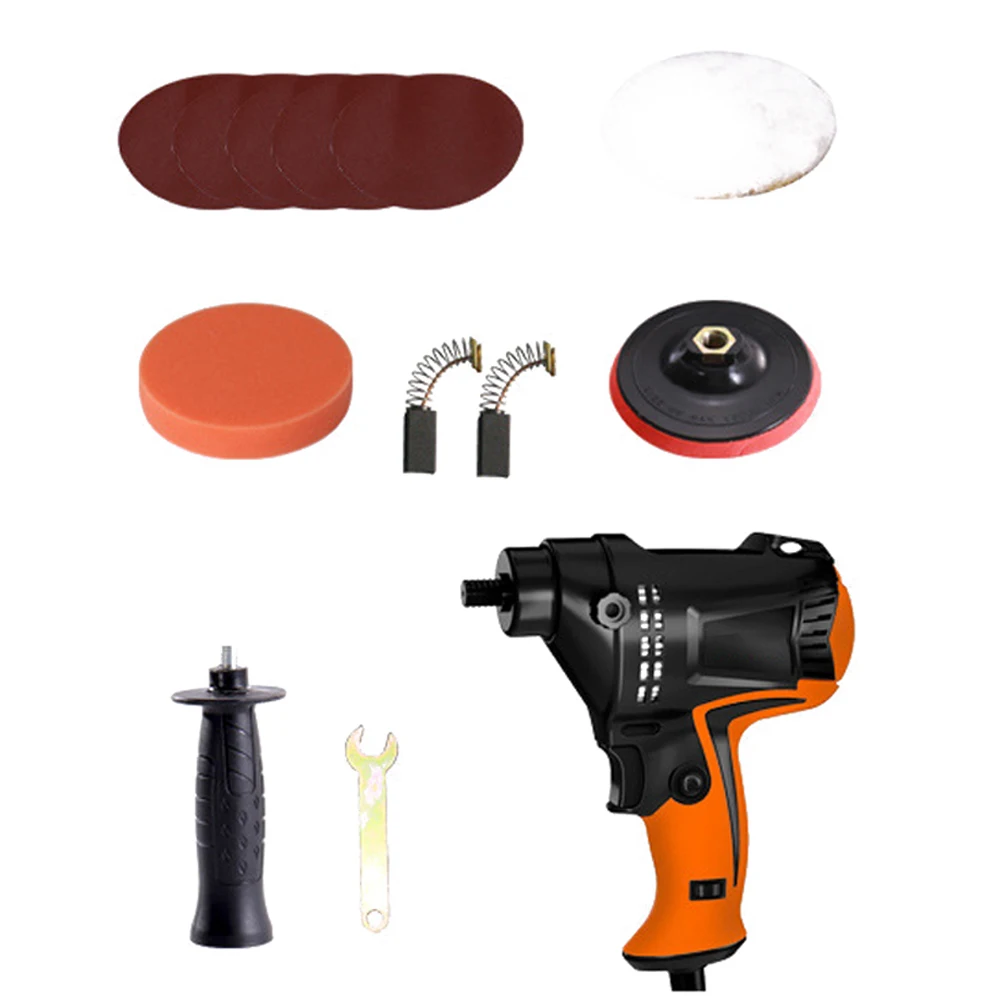 980W polishing machine Six Gears Adjustable Speed car polisher Electric Polisher Waxing Machine Automobile Furniture Tool