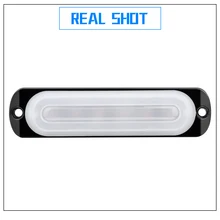 

White Car Light 24W Truck W/ Protective Pad Anti-collision Off-Road Safety