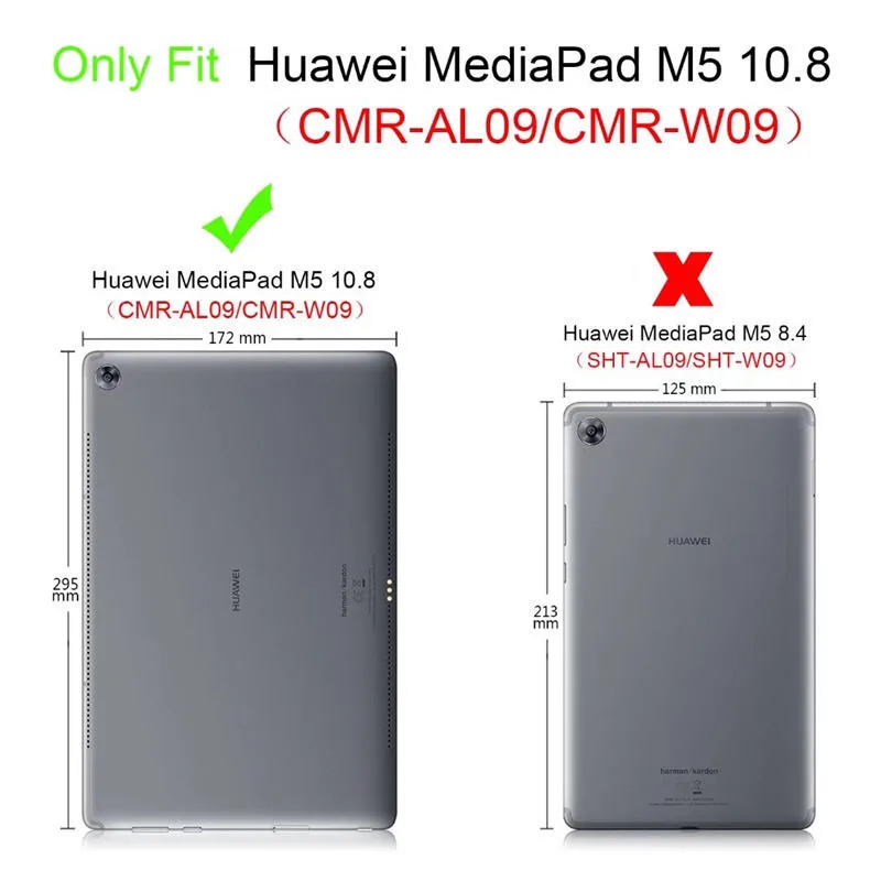 Чехол для планшета huawei mediapad m5 10,8 Smart PU кожаный чехол для huawei mediapad M5 Pro 10,8 дюймов CMR-AL9 CMR-W09 CMR-W19