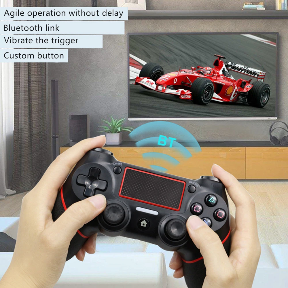 

Controller Bluetooth Vibration Gamepad For Ps4 Gamepad For Dualshock 4 For Joystick Playstation 4 Ps4 Games Console