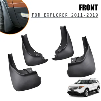 

Accessories New 4PCS OE Style Mudguards Splash Guards Mud Flaps Advanced TPO Plastic For Ford Explorer 2011-2019
