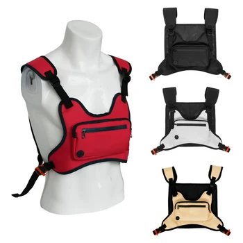

Unisex Trend Multi-Function Waterproof Chest Bag Men Women Hip-Hop Chest Bag Streetwear Vest Chest Rig Bags Women Chest Pack