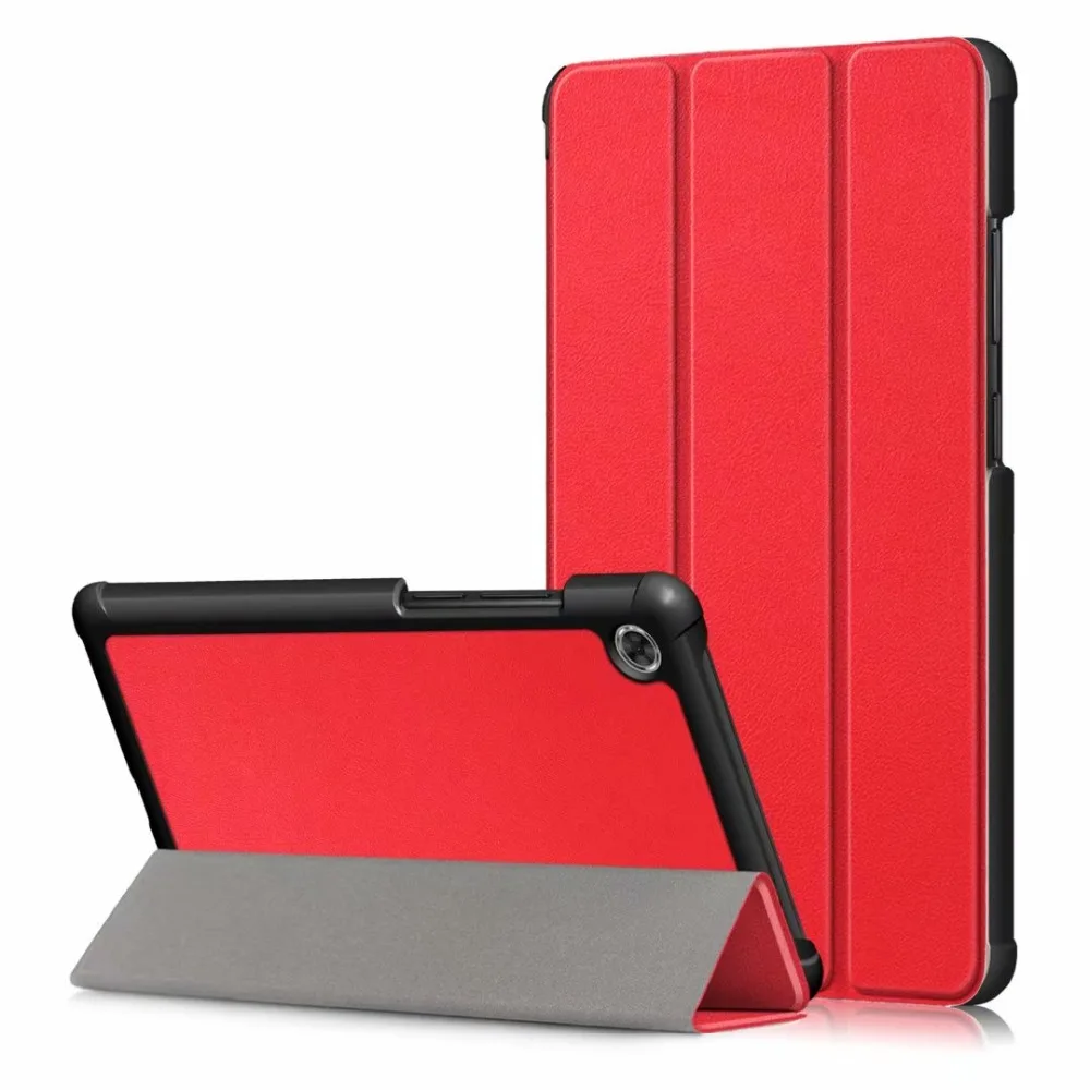 Тонкий Магнитный чехол для lenovo Tab M7 TB-7305X/7305i/7305F 7 дюймов смарт-чехол Funda Подставка для планшета+ ручка