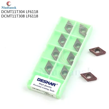 

DCMT11T304 LF6118 DCMT11T308 LF6118 100% original authentic internal turning tool carbide insert CNC lathe tool ex-factory price