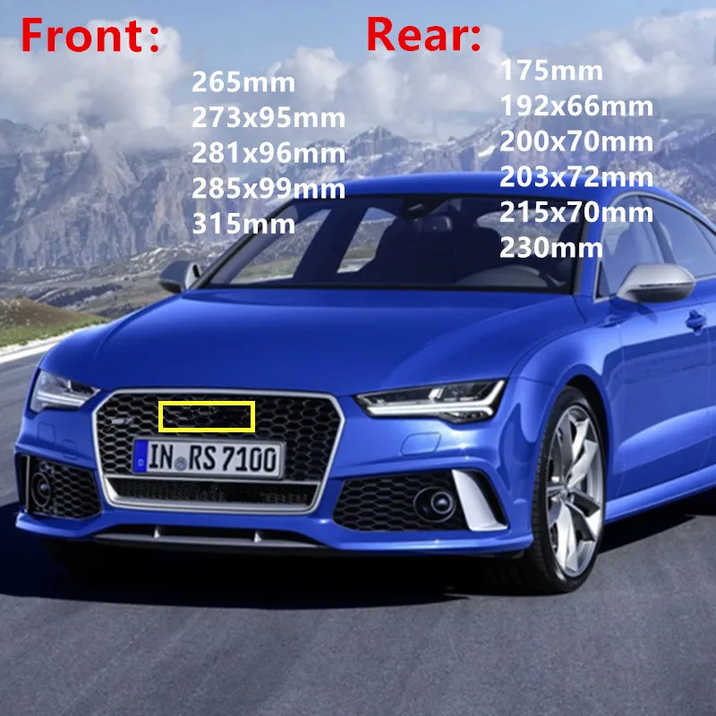 

Emblem Badge Front Middle 4 Rings Grille Trunk Logo Sticker for Audi A3 A4 A4L A6L TT Q3 Q5 Q7 A5 A7 RS3 RS4 RS5 RS6 Car styling