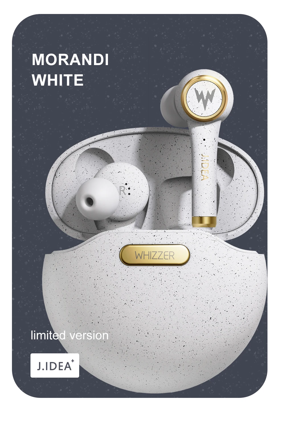 WHIZZER TP1S tws True wireless sport earphone Bluetooth 5.0 Mini in Ear Stereo Headset  earphones Earbuds Wireless with mic