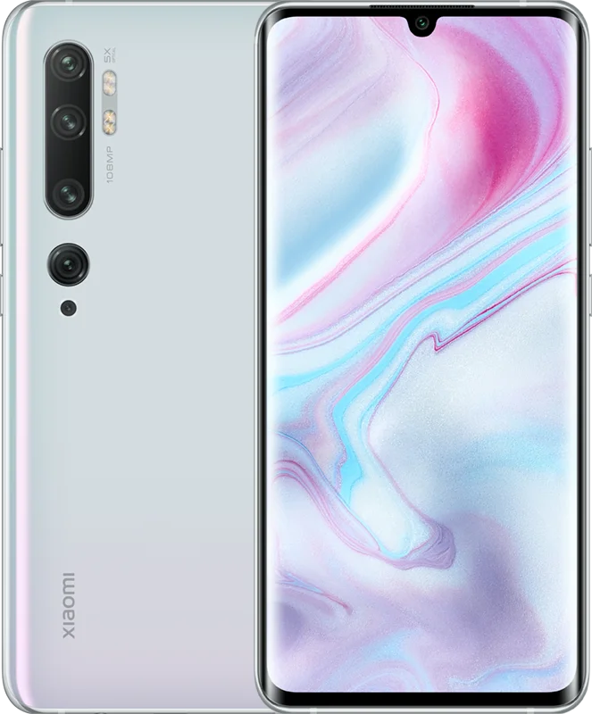 128G White Глобальная версия Xiaomi mi Note 10(mi CC9 pro) 6 ГБ 128 Гб Смартфон 108 МП камера Snapdragon 730 NFC 5260 мАч 30 Вт Быстрая Зарядка телефона - Color: 128G White