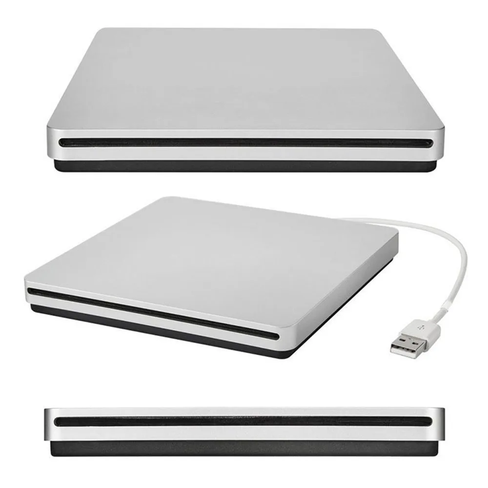 Тип C USB 2,0 внешний DVD привод Оптический привод DVD RW горелка Писатель CD rom плеер для hp ноутбук Настольный Windows MAC OS