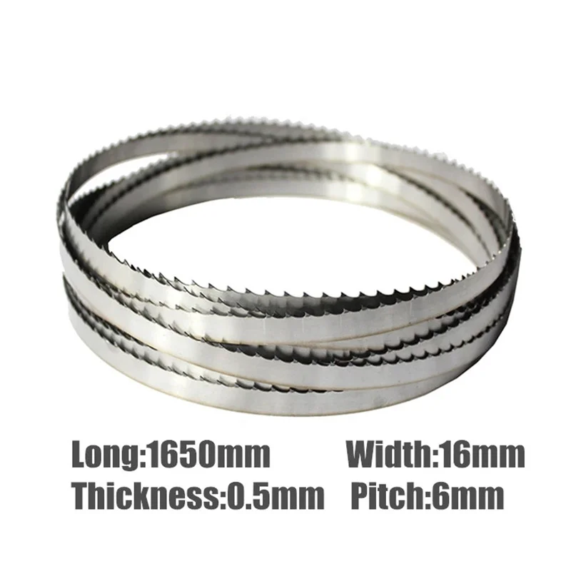 3Pcs16501605mmMeatBandSawBlades1650mmBoneBlades1605