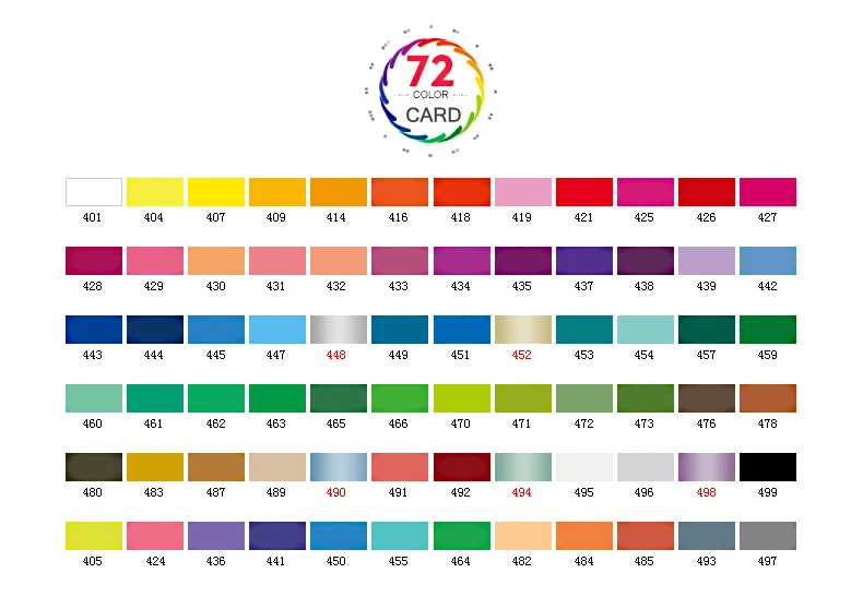 12, 24, 36, 48, 60, 72 цвета/набор, водорастворимый цветной карандаш для рисования, акварельные ручки, принадлежности для рисования